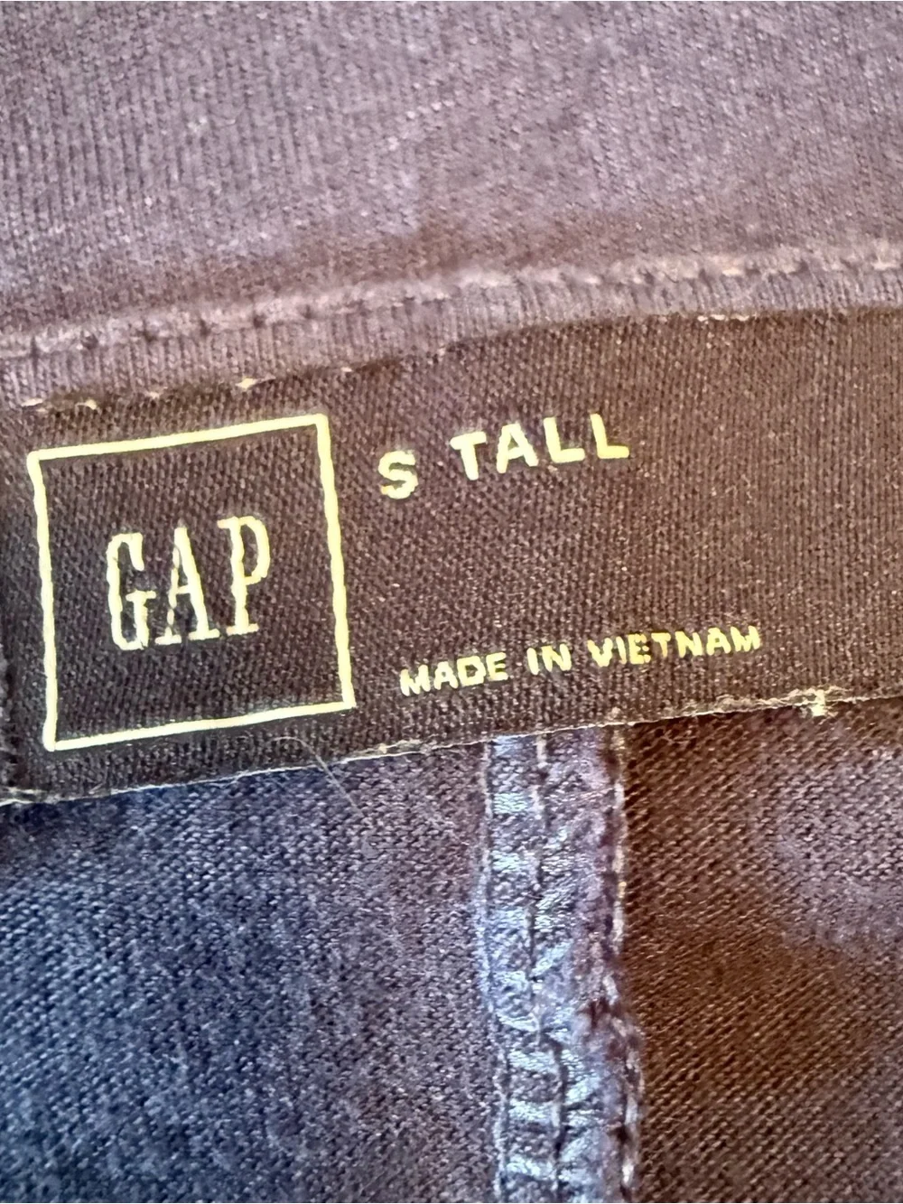 GAP Navy Casual Shift Dress S Tall - Picture 4 of 5